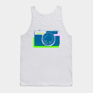 Vintage Photography Camera Tank Top